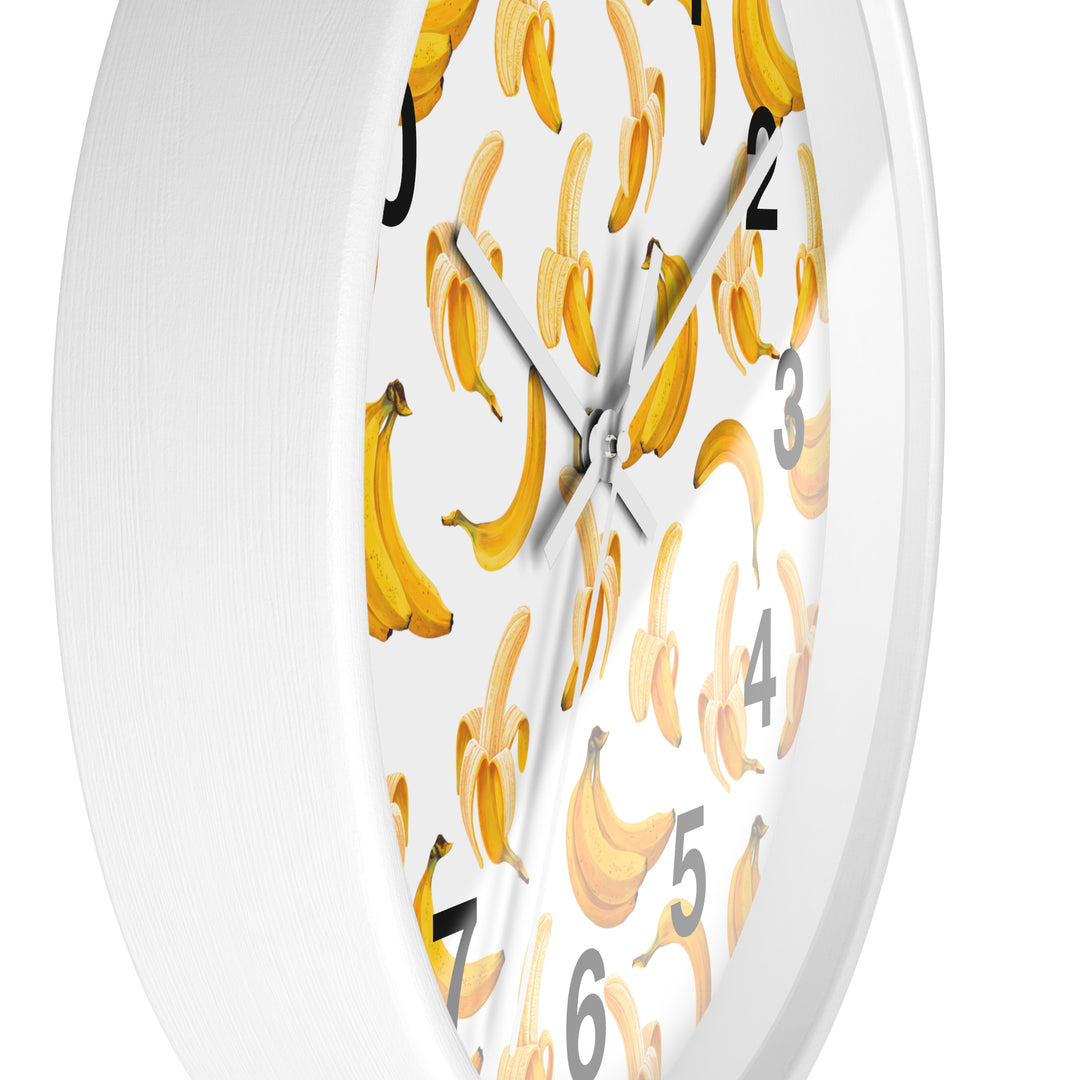 Banana Wall Clock, Fruit Wall Clock - Brachjoyllc