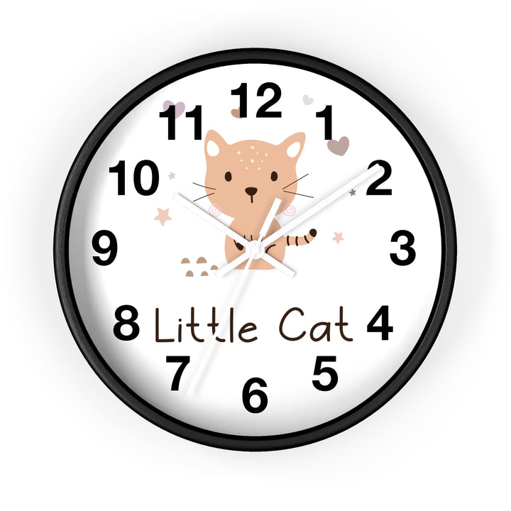 Little Cat Wall Clock, Cat Wall Clock - Brachjoyllc