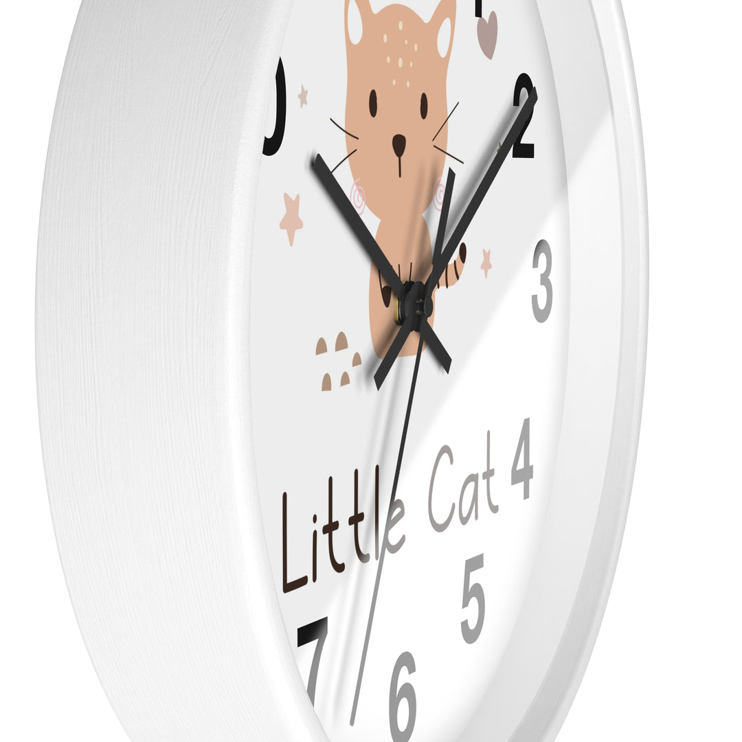 Little Cat Wall Clock, Cat Wall Clock - Brachjoyllc