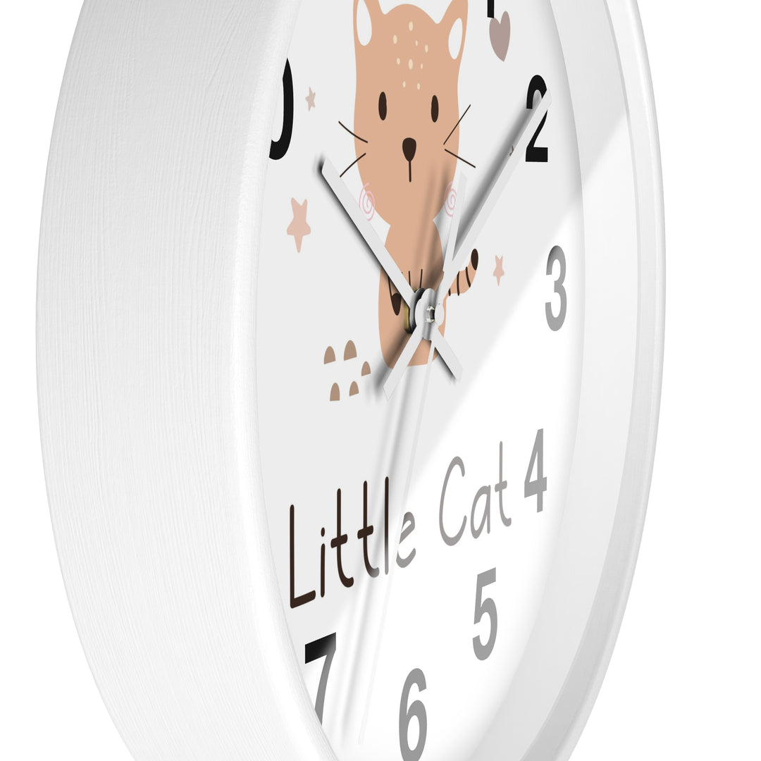 Little Cat Wall Clock, Cat Wall Clock - Brachjoyllc