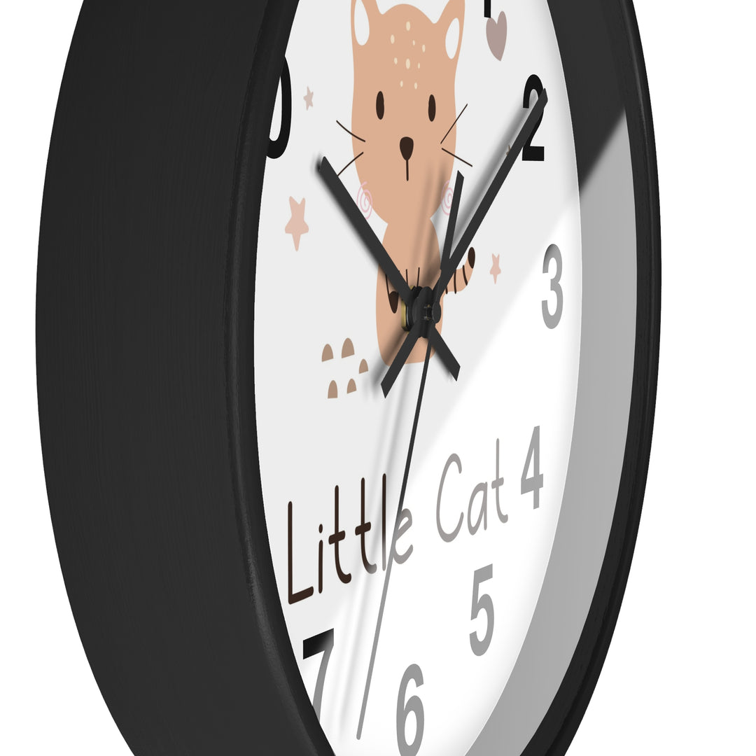 Little Cat Wall Clock, Cat Wall Clock - Brachjoyllc