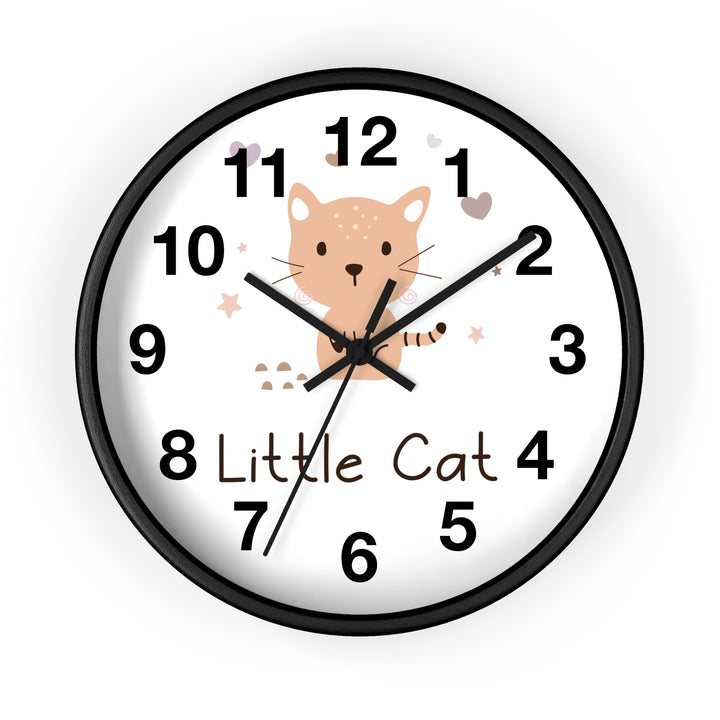 Little Cat Wall Clock, Cat Wall Clock - Brachjoyllc