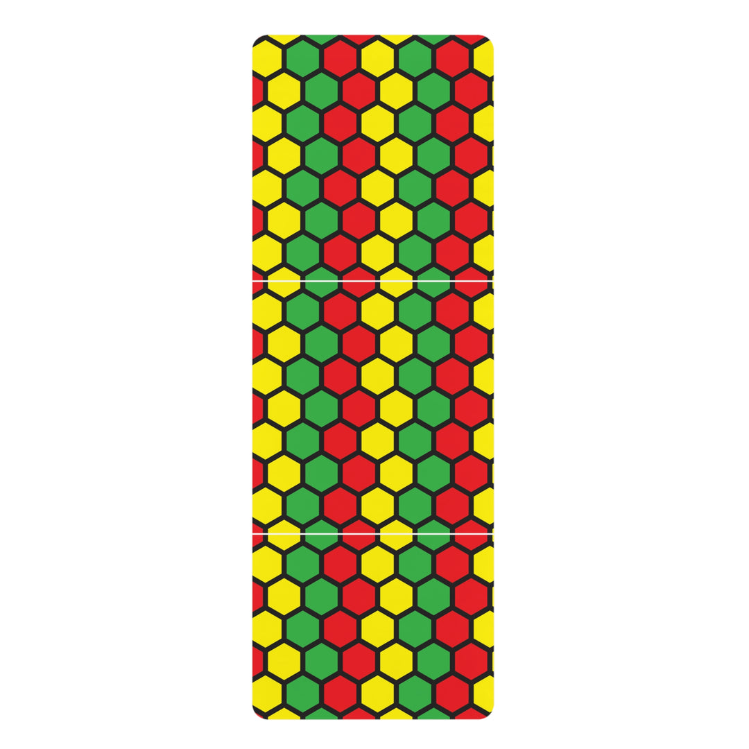 Rasta Rubber Yoga Mat