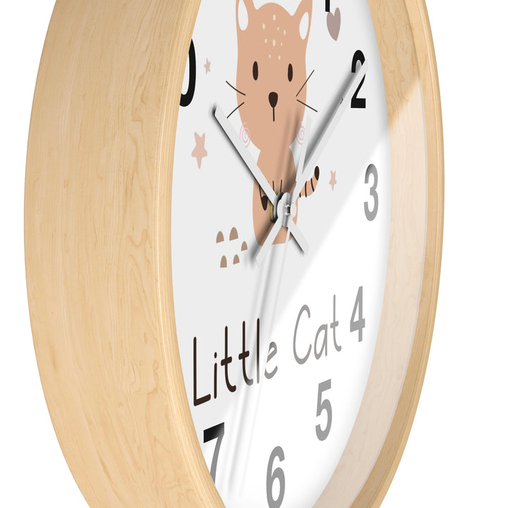 Little Cat Wall Clock, Cat Wall Clock - Brachjoyllc