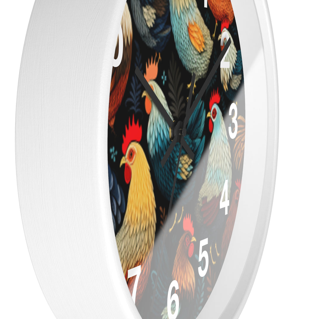 Chicken Wall Clock - Brachjoyllc