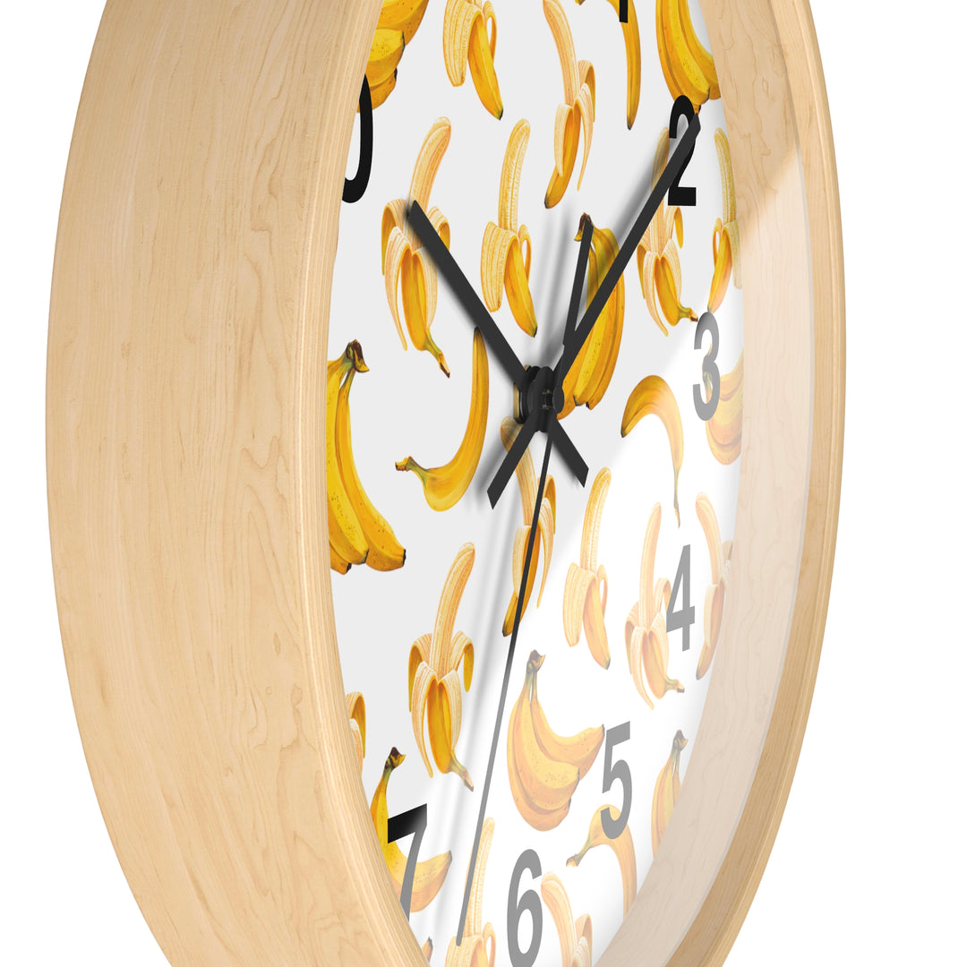 Banana Wall Clock, Fruit Wall Clock - Brachjoyllc