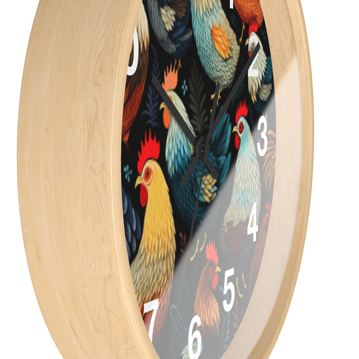 Chicken Wall Clock - Brachjoyllc