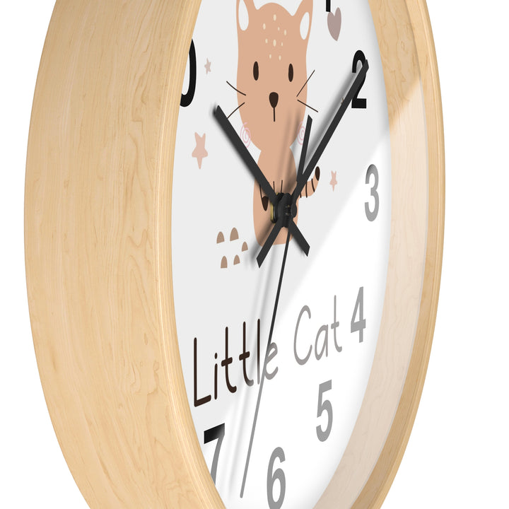 Little Cat Wall Clock, Cat Wall Clock - Brachjoyllc