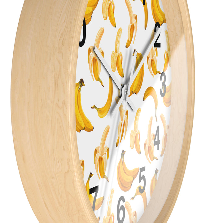 Banana Wall Clock, Fruit Wall Clock - Brachjoyllc