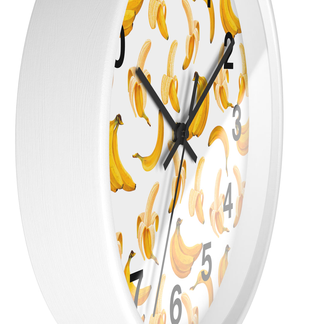 Banana Wall Clock, Fruit Wall Clock - Brachjoyllc