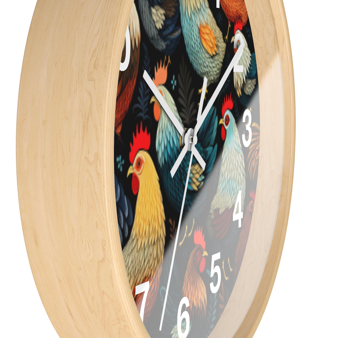 Chicken Wall Clock - Brachjoyllc